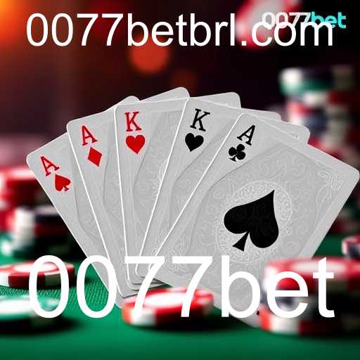 Jogos de Pôquer: Estratégias e Tendências com 0077bet